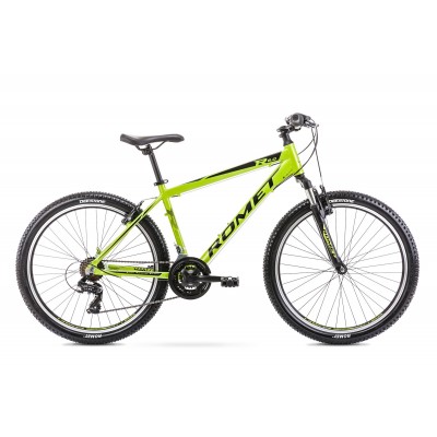 Horský bicykel Romet Rambler 26" zeleno-čierny 19"